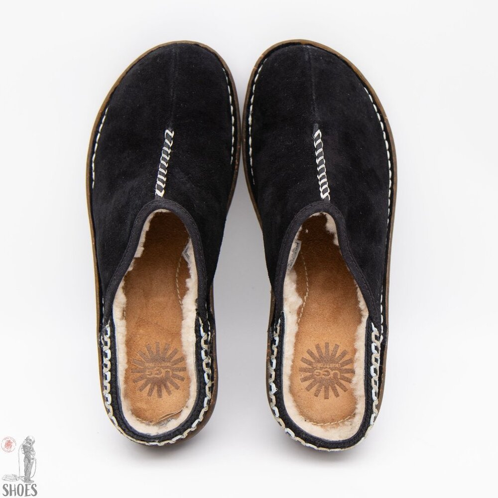 Ugg Australia Kohala Mule Black Suede - Size 8 - Picture 8 of 14